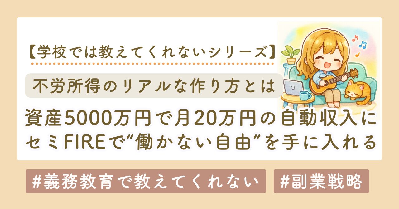 不労所得の作り方