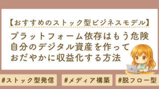 プラットフォーム依存はもう危険です｜YouTube収益化剥奪時代に“自分の資産”で稼ぐ方法